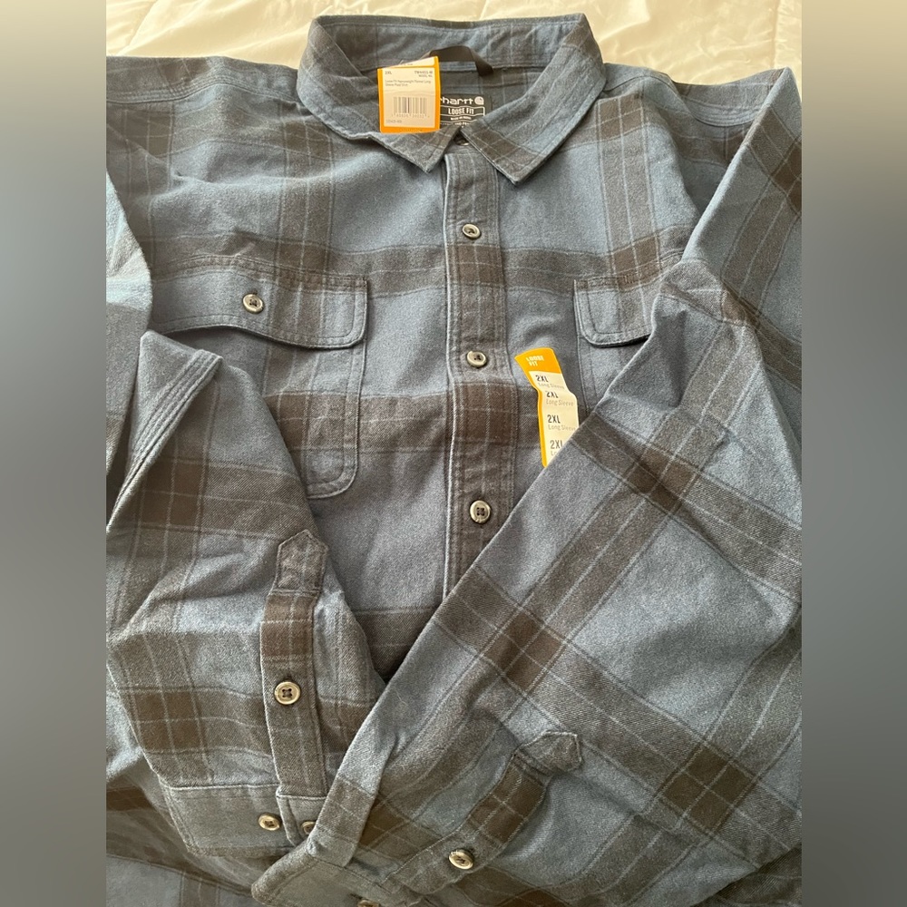 Men’s loose fit flannel